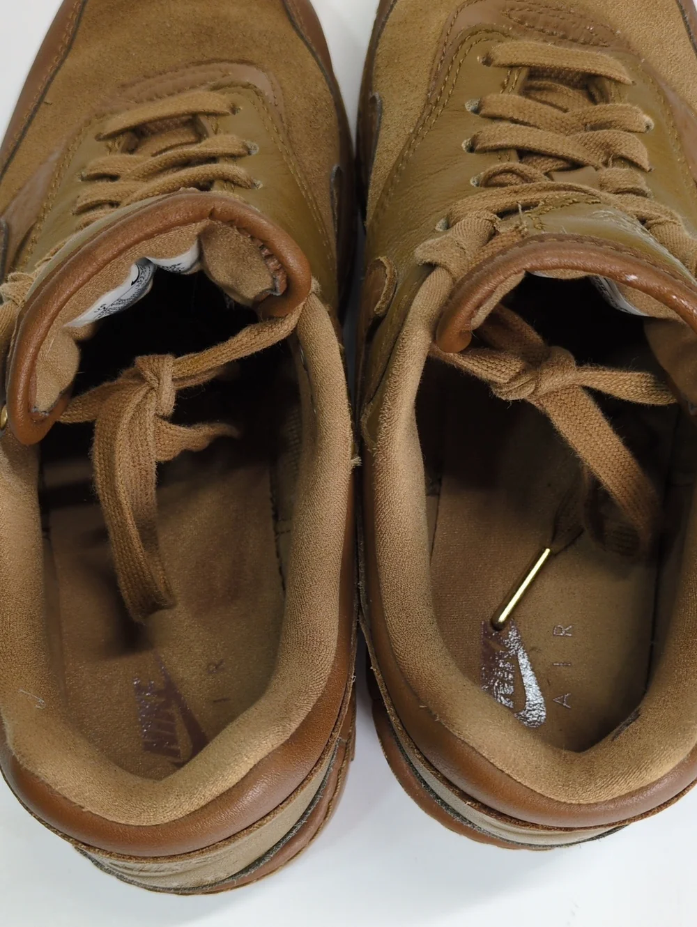 Nike Air Max 1 87 Safari Ale Brown Flax Womens Sneakers DV3888-200 Sz 7